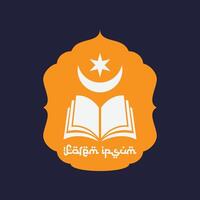 quran logo vector