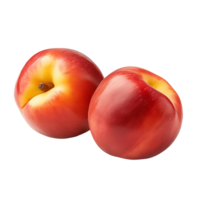 ai généré nectarines isolé sur une transparent Contexte. png