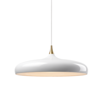 AI generated Pendant Light. Scandinavian modern minimalist style. Transparent background, isolated image. png