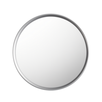 AI generated Wall Mirror. Scandinavian modern minimalist style. Transparent background, isolated image. png