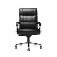 AI generated Office Chair. Scandinavian modern minimalist style. Transparent background, isolated image. png