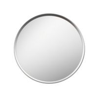 AI generated Mirror. Scandinavian modern minimalist style. Transparent background, isolated image. png