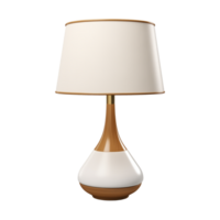 ai genererad lampa. scandinavian modern minimalistisk stil. transparent bakgrund, isolerat bild. png