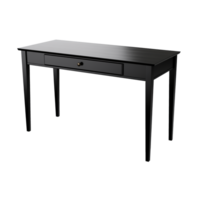 AI generated Writing Desk. Scandinavian modern minimalist style. Transparent background, isolated image. png