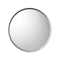 AI generated Mirror. Scandinavian modern minimalist style. Transparent background, isolated image. png