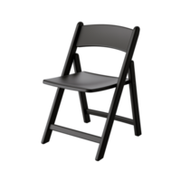 ai generado plegable silla. escandinavo moderno minimalista estilo. transparente fondo, aislado imagen. png