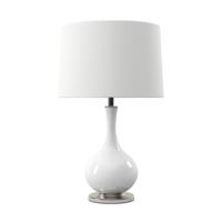 ai genererad lampa. scandinavian modern minimalistisk stil. transparent bakgrund, isolerat bild. png