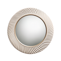 ai généré miroir. scandinave moderne minimaliste style. transparent arrière-plan, isolé image. png