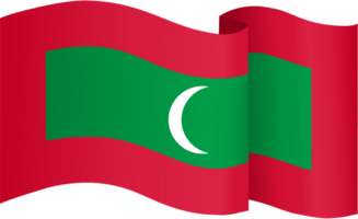 Maldive bandiera onda png