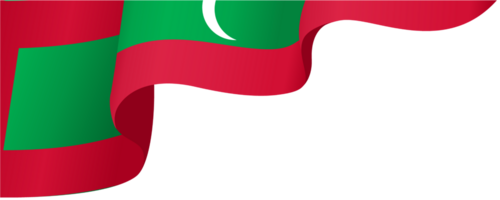 Maldiven vlag Golf png