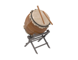 3d illustration of ramadan drum png