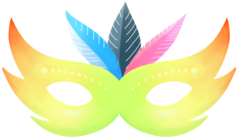 Karneval Maske isoliert png