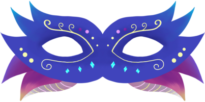 Karneval Maske isoliert png