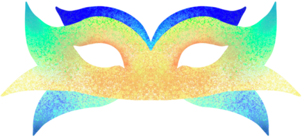 Carnival mask isolated png