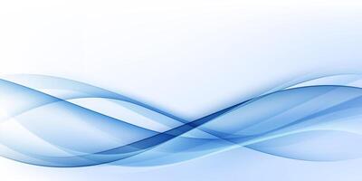 moderno azul ola antecedentes diseño, vector ilustración