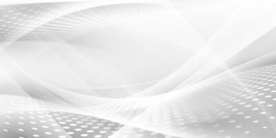 modern white abstract technology background vector illustration