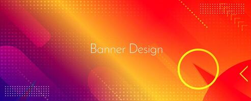 Modern stylish abstract geometric elegant banner pattern background vector