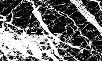 black and white marble texture with a white paint vector