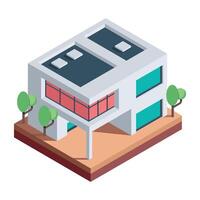 Houses Architectures Icon vector