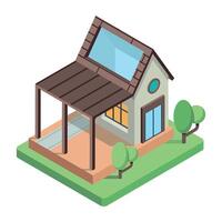 Houses Architectures Icon vector