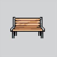 Pixel art illustration Bench Park. Pixelated Bench Park. Bench park. pixelated for the pixel art game and icon for website and video game. old school retro. vector