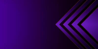 3D Abstract Background Purple Arrowhead Right Triangle vector