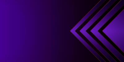 3D Abstract Background Purple Arrowhead Right Triangle vector