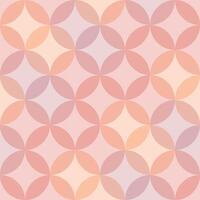 Retro Pattern Background Peach Fuzz Tone vector