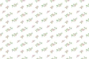 set of object and flower vector arrange as seamless pattern background