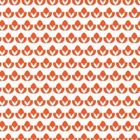 Abstract simple pattern design, geometric pattern shape with leaf, round vector template