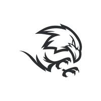 Eagle logo design vector