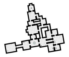 Dungeon game asset. Top view. Vector illustration.