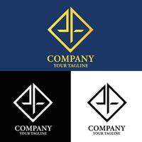Clean and stylish, The minimalist  logo stands out against a simple color palette. vector