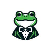Prince Charming Frog vector illustration Logo, T-shirt Use