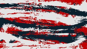 Abstract Black Red Grunge Texture Design In White Background vector