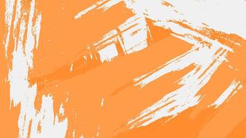 Abstract Orange Rough Grunge Texture Background Design vector