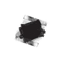 Abstract Black Color Distressed Stamp Grunge Vector