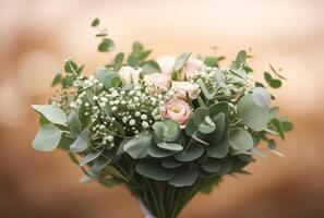 AI generated ashley kelly photography's wedding bouquet photo