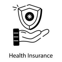 Healthcare Service Linear Icon vector