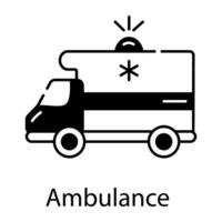 Healthcare Service Linear Icon vector