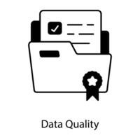 Files and Documents Linear Icon vector