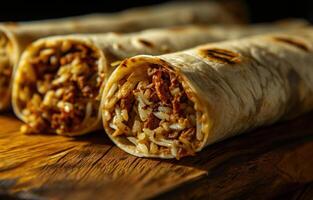 AI generated food wraps from kilbride photo