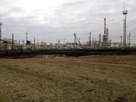 The oil refinery photo