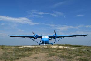 museo Copiar de el aeronave. Monumento de combatiente aeronave. foto