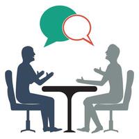 Chat, speak sign, talk icon vector illustration. Communication concept