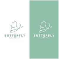 Butterfly logo. Luxury line logotype design. Universal premium butterfly symbol logotype. vektor design vector