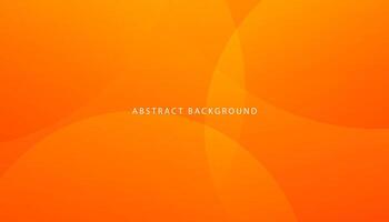 Modern abstract background colored fluid orange gradient. Banner with dynamic composition. Vector illustration