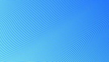 Flowing lines wave Texture background. Dynamic blue gradient color with striped pattern. Vector illustration