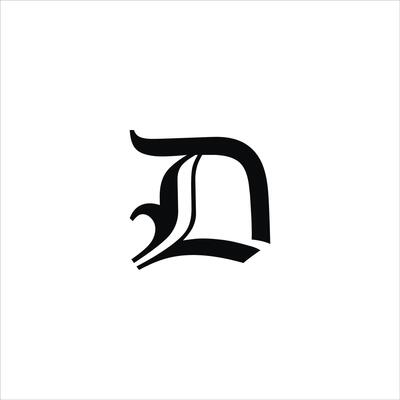 Initial letter dl or ld logo design template.dl and ld letter logo design