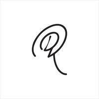 dk and kd letter logo design.dk,kd initial based alphabet icon logo design vector